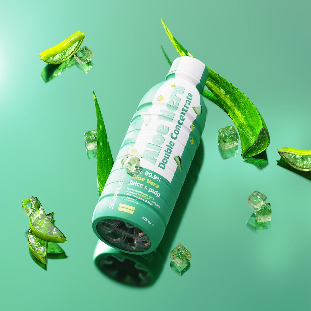 ALOE VERA jus et pulpe 99,9% (doublement concentrée) - 675 ml (INTB060) - Jintashop