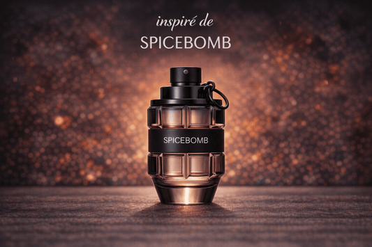 Extrait de parfum Homme insp by SpiceBomb de VIKTOR & ROLF (032) - Jintashop