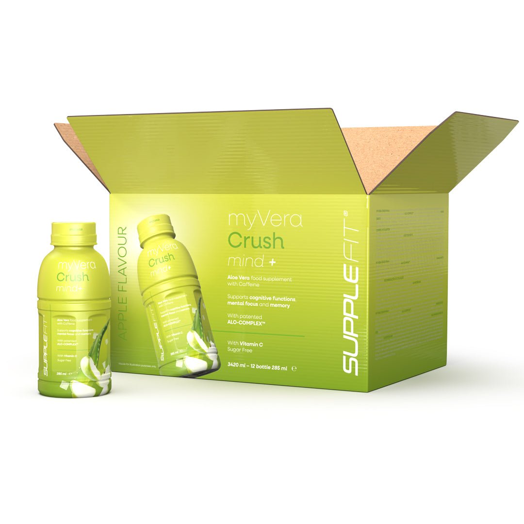 MYVERA CRUSH Mind + | Complément alimentaire en 12 bouteilles (INTA002 - 12) - Jintashop